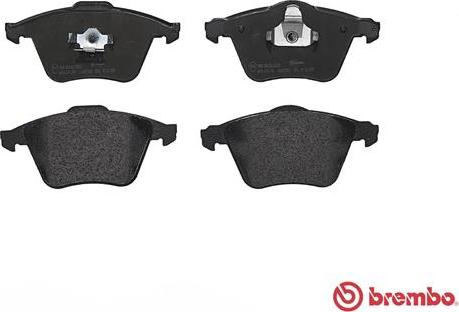 Brembo P 24 057 - Тормозные колодки, дисковые, комплект autospares.lv