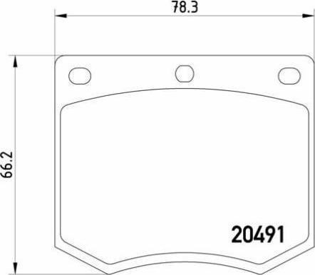 Brembo P 24 002 - Тормозные колодки, дисковые, комплект autospares.lv