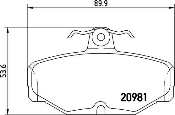 Brembo P 24 018 - Тормозные колодки, дисковые, комплект autospares.lv