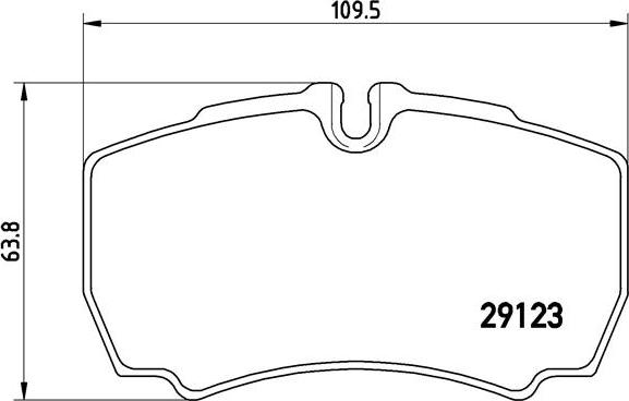 Brembo P 24 084 - Тормозные колодки, дисковые, комплект autospares.lv