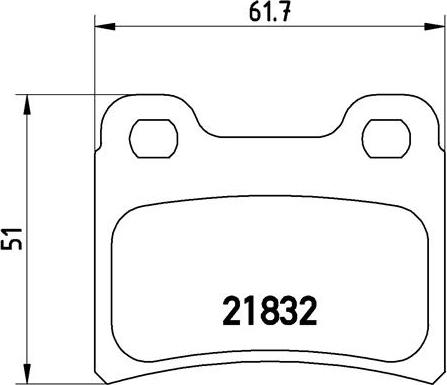 Brembo P 24 030 - Тормозные колодки, дисковые, комплект autospares.lv