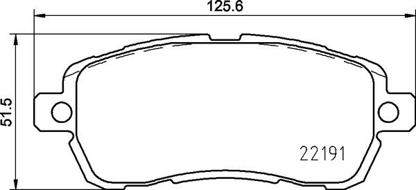 Brembo P 24 203 - Тормозные колодки, дисковые, комплект autospares.lv