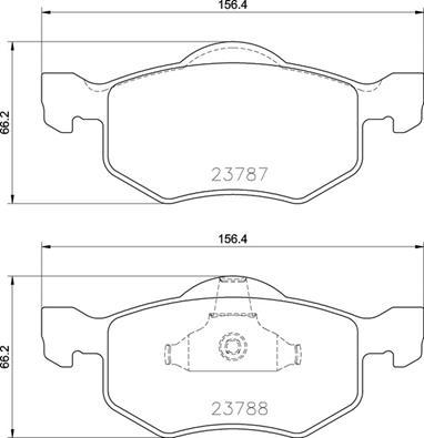 Brembo P 24 219 - Тормозные колодки, дисковые, комплект autospares.lv