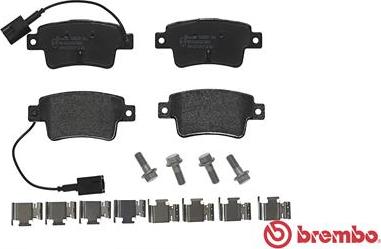 Brembo P 23 142 - Тормозные колодки, дисковые, комплект autospares.lv