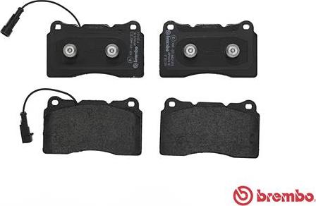 Brembo P 23 134 - Тормозные колодки, дисковые, комплект autospares.lv