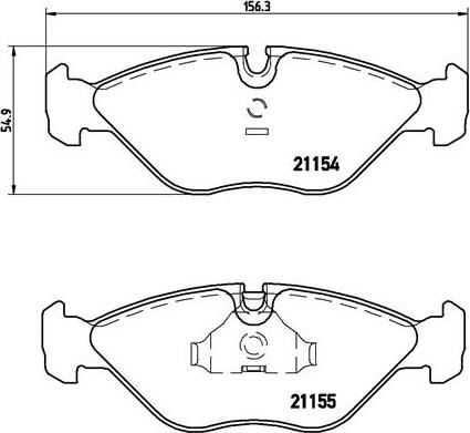 Brembo P 71 005 - Тормозные колодки, дисковые, комплект autospares.lv