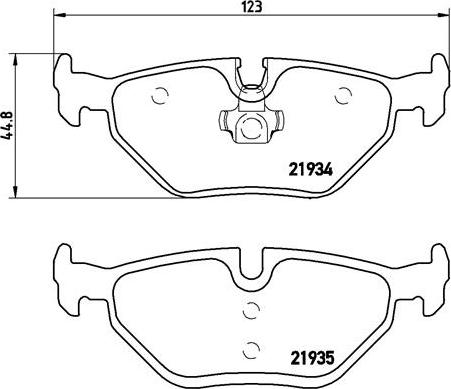 Magneti Marelli 363700201207 - Тормозные колодки, дисковые, комплект autospares.lv