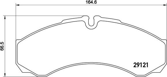 Brembo P A6 017 - Тормозные колодки, дисковые, комплект autospares.lv