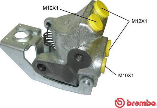 Brembo R 61 009 - Регулятор тормозных сил autospares.lv