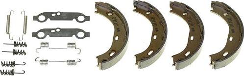 Brembo S 50 501 - Комплект тормозов, ручник, парковка autospares.lv