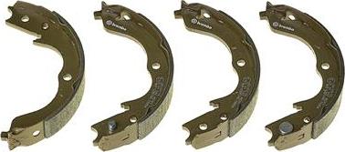 Brembo S 61 542 - Комплект тормозов, ручник, парковка autospares.lv