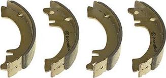 Brembo S 68 506 - Комплект тормозных колодок, барабанные autospares.lv