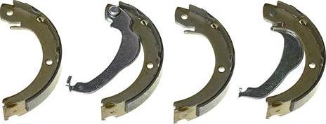 Brembo S 83 561 - Комплект тормозов, ручник, парковка autospares.lv