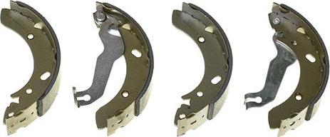 Brembo S 30 504 - Комплект тормозных колодок, барабанные autospares.lv