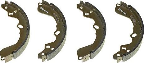 Brembo S 30 508 - Комплект тормозных колодок, барабанные autospares.lv