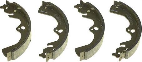 Brembo S 30 516 - Комплект тормозных колодок, барабанные autospares.lv