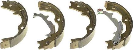 Brembo S 30 537 - Комплект тормозных колодок, барабанные autospares.lv