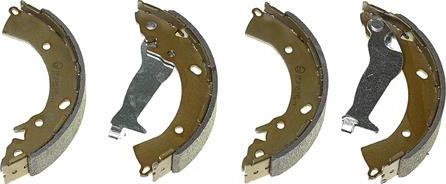 Brembo S 30 525 - Комплект тормозных колодок, барабанные autospares.lv