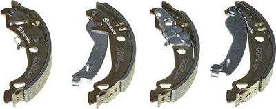 Brembo S 23 513 - Комплект тормозных колодок, барабанные autospares.lv