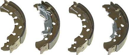 Brembo S 23 530 - Комплект тормозных колодок, барабанные autospares.lv