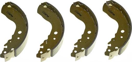 Brembo S 79 522 - Комплект тормозных колодок, барабанные autospares.lv