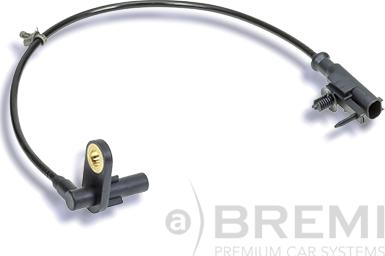 Bremi 50964 - Датчик ABS, частота вращения колеса autospares.lv
