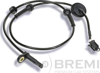 Bremi 50927 - Датчик ABS, частота вращения колеса autospares.lv