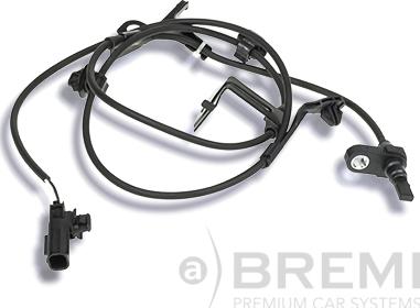 Bremi 50971 - Датчик ABS, частота вращения колеса autospares.lv
