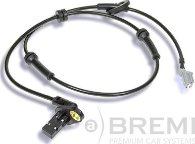 Bremi 50553 - Датчик ABS, частота вращения колеса autospares.lv