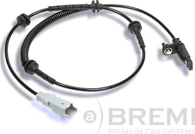 Bremi 50569 - Датчик ABS, частота вращения колеса autospares.lv