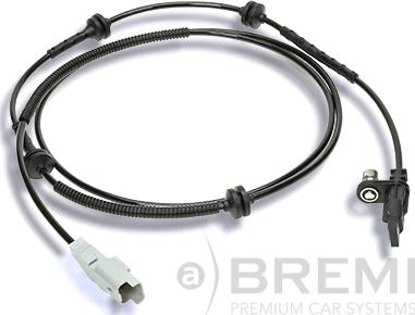 Bremi 50587 - Датчик ABS, частота вращения колеса autospares.lv