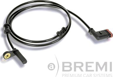 Bremi 50604 - Датчик ABS, частота вращения колеса autospares.lv
