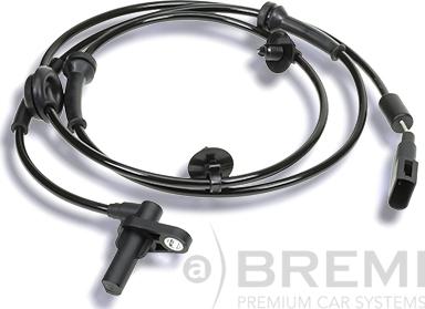Bremi 50678 - Датчик ABS, частота вращения колеса autospares.lv