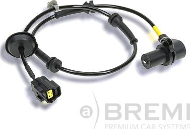 Bremi 50672 - Датчик ABS, частота вращения колеса autospares.lv