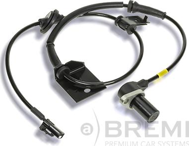 Bremi 50098 - Датчик ABS, частота вращения колеса autospares.lv