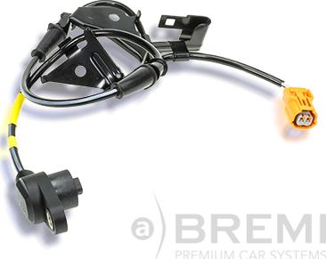 Bremi 50046 - Датчик ABS, частота вращения колеса autospares.lv