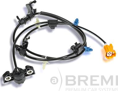 Bremi 50051 - Датчик ABS, частота вращения колеса autospares.lv