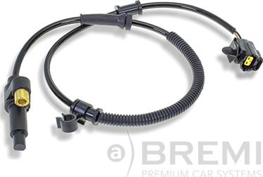 Bremi 50010 - Датчик ABS, частота вращения колеса autospares.lv