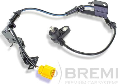 Bremi 50087 - Датчик ABS, частота вращения колеса autospares.lv