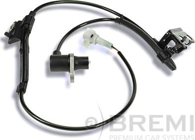 Bremi 50161 - Датчик ABS, частота вращения колеса autospares.lv
