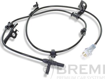 Bremi 50168 - Датчик ABS, частота вращения колеса autospares.lv
