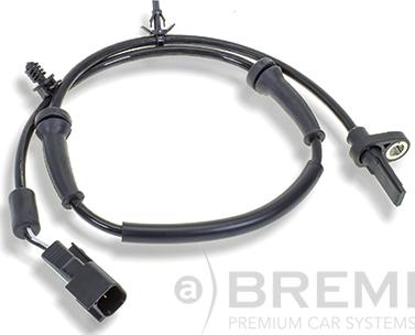 Bremi 50123 - Датчик ABS, частота вращения колеса autospares.lv