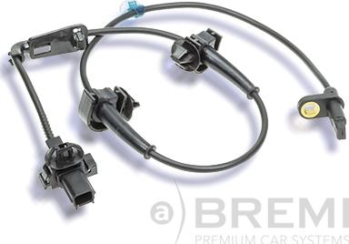 Bremi 50826 - Датчик ABS, частота вращения колеса autospares.lv
