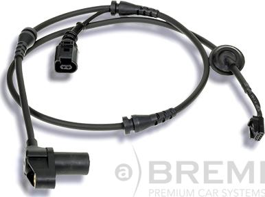 Bremi 50314 - Датчик ABS, частота вращения колеса autospares.lv