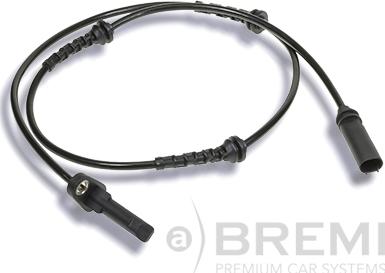 Bremi 50337 - Датчик ABS, частота вращения колеса autospares.lv