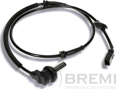 Bremi 50323 - Датчик ABS, частота вращения колеса autospares.lv