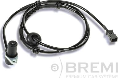 Bremi 50296 - Датчик ABS, частота вращения колеса autospares.lv