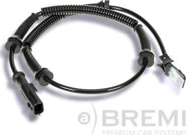 Bremi 50250 - Датчик ABS, частота вращения колеса autospares.lv