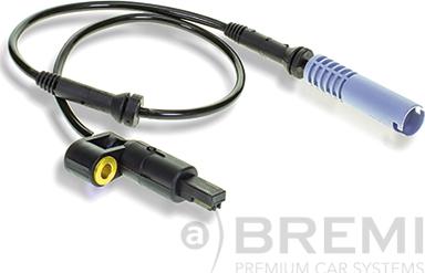 Bremi 50204 - Датчик ABS, частота вращения колеса autospares.lv