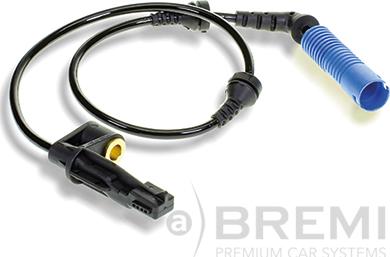 Bremi 50201 - Датчик ABS, частота вращения колеса autospares.lv